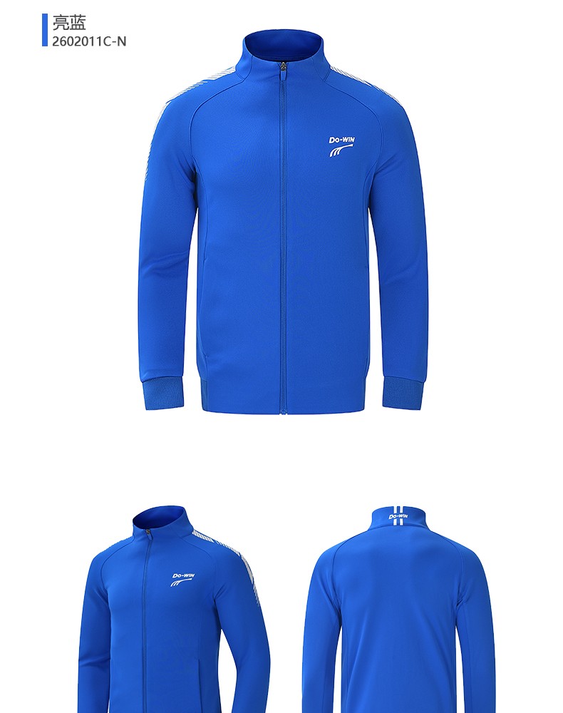 多威运动针织外套男女2022春季新款户外跑步运动服2602011白色m