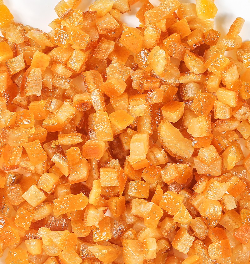 上海可发糖渍橙皮丁干橘子皮橘皮丁烘焙专用500g陈皮橙丁干阿胶糕月饼