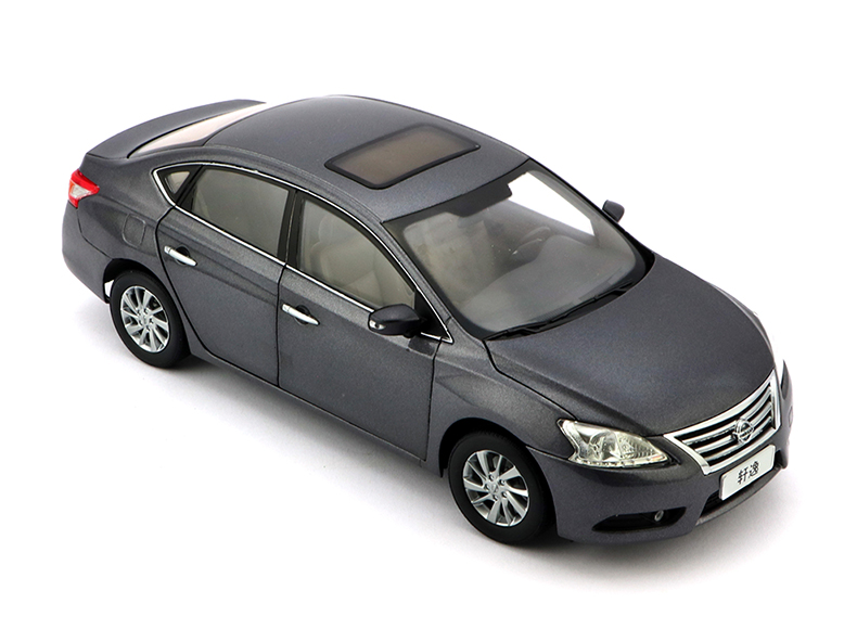 118原厂汽车模型东风日产尼桑2020款全新一代轩逸蓝鸟阳光仿真合金