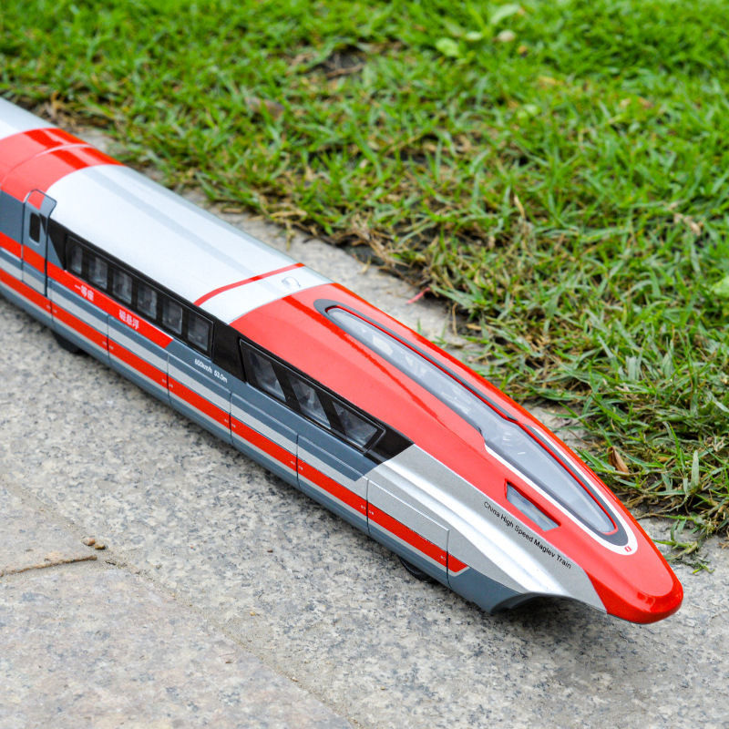 磁悬浮列车合金惯性车模高铁复兴号仿真声光和谐号车儿童玩具 磁悬浮