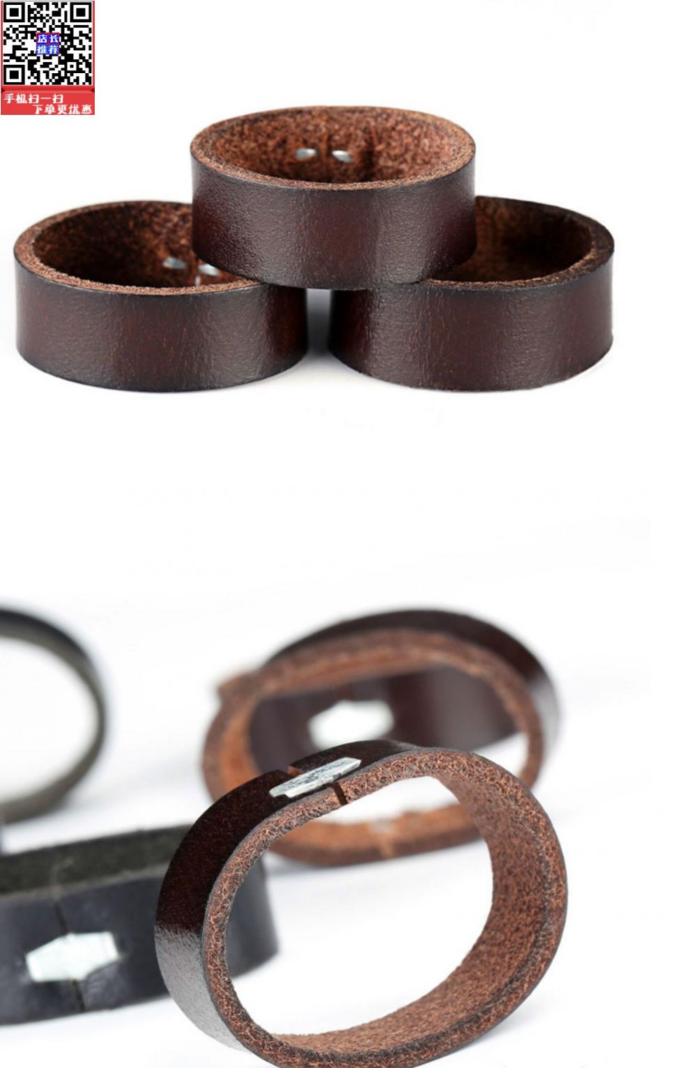 男款女款小皮带圈圈环套腰带环扣介子真皮尾夹尾巴套圈套环固定器加宽