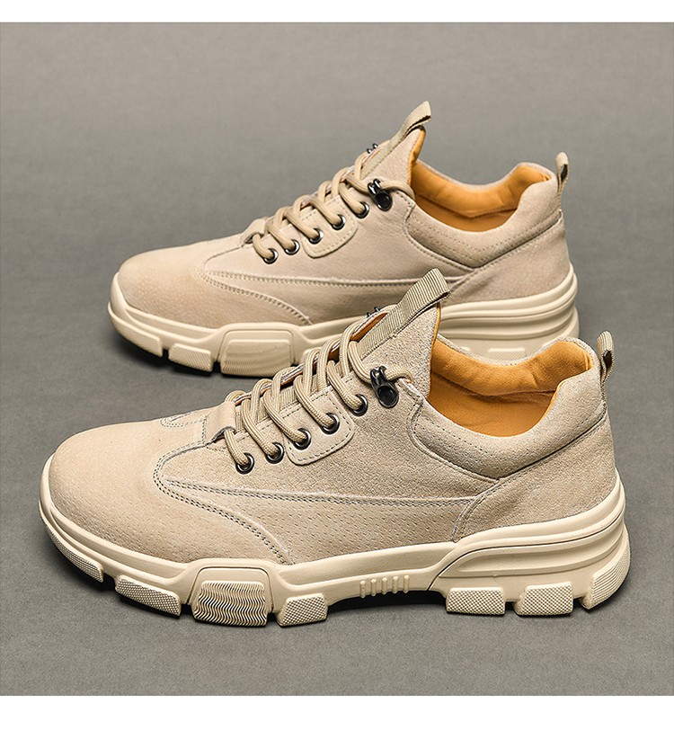 【加绒可选】战狼男鞋2020冬季保暖休闲鞋男潮流工装鞋户外运动鞋