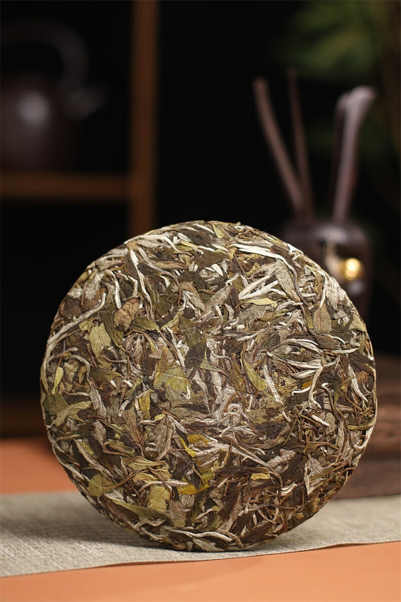 5折2021年毫香白牡丹茶饼明前高山老白茶收藏级送礼茶叶300g