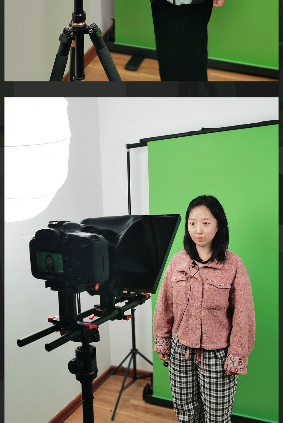 嘉视影js12pro平板提词器采访外拍主持人主播网红播音视频单反相机