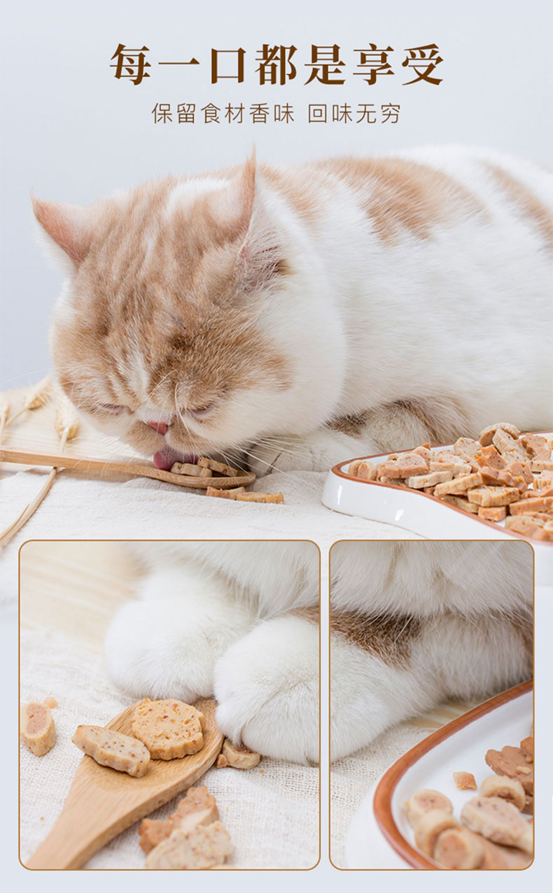 伊纳宝妙好宠物零食猫咪肉干成猫幼猫奖励零食肉条烤鱼多多鱼鲜汤味