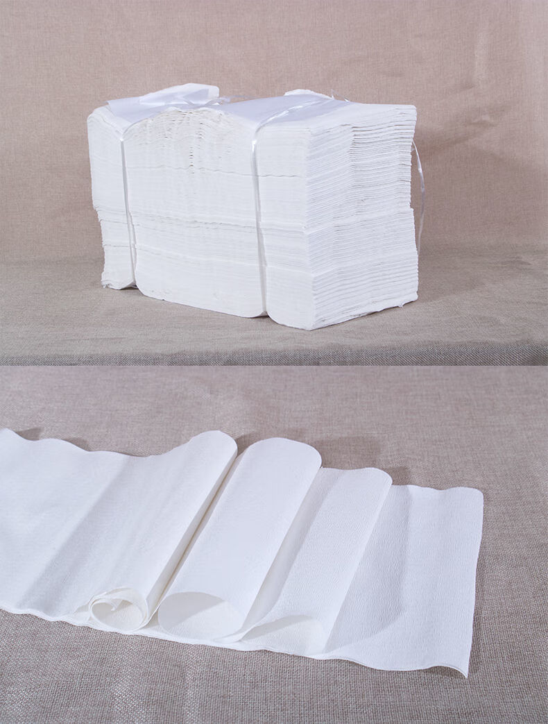 宴岛阁 2大提 平板大张老式卫生纸 草纸 大尺寸皱纹纸 42*22cm卫生纸