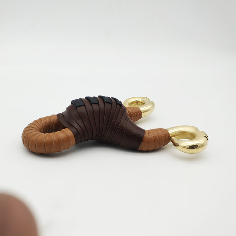 户外专用弹弓黄铜手工冷弯藏羚羊非传统圆皮弹弓带瞄点891012毫米定位