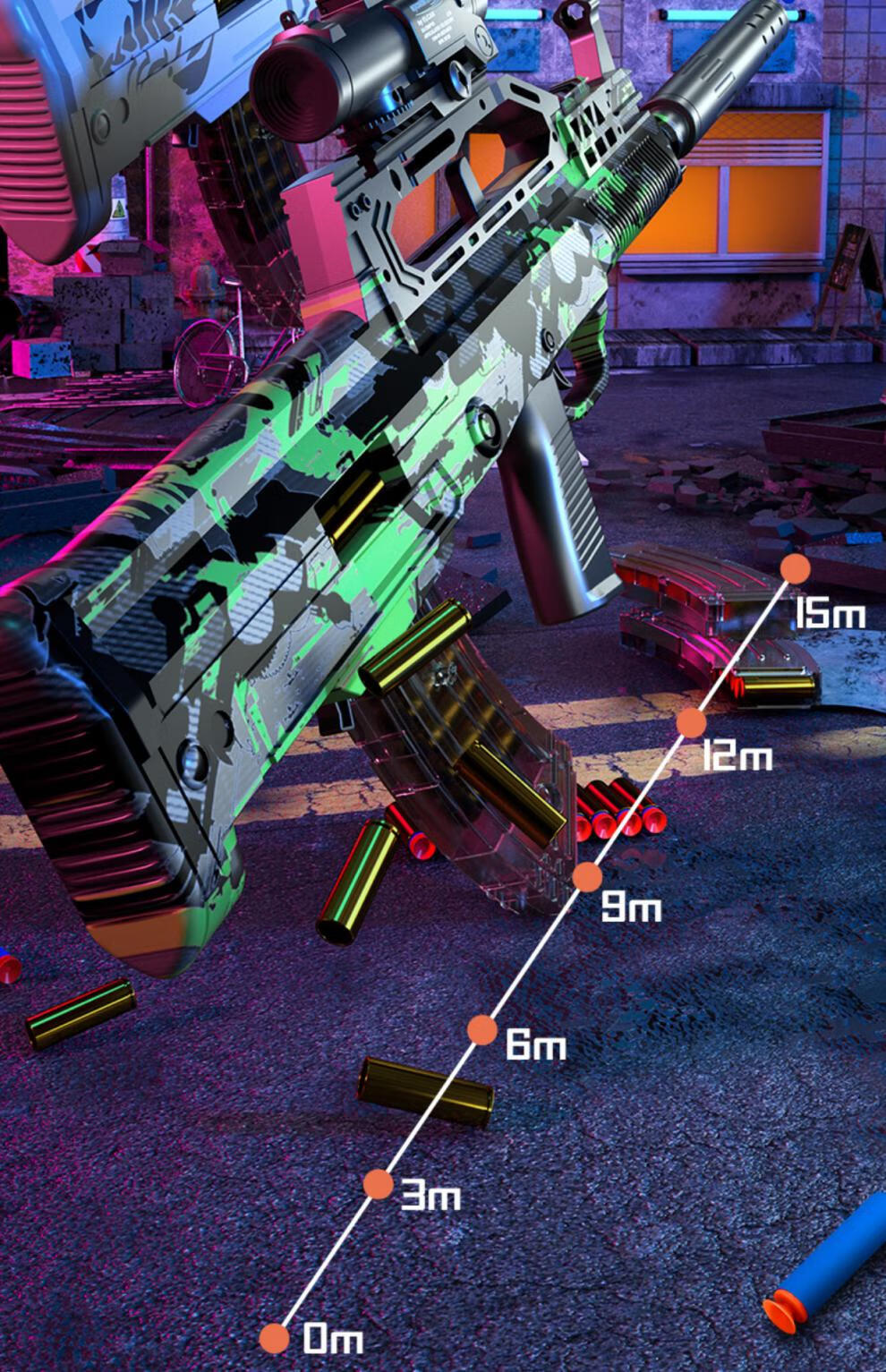 狗杂手自一体 新款groza狗杂手动拉栓抛壳冲锋枪吃鸡电动软弹qbz-95式