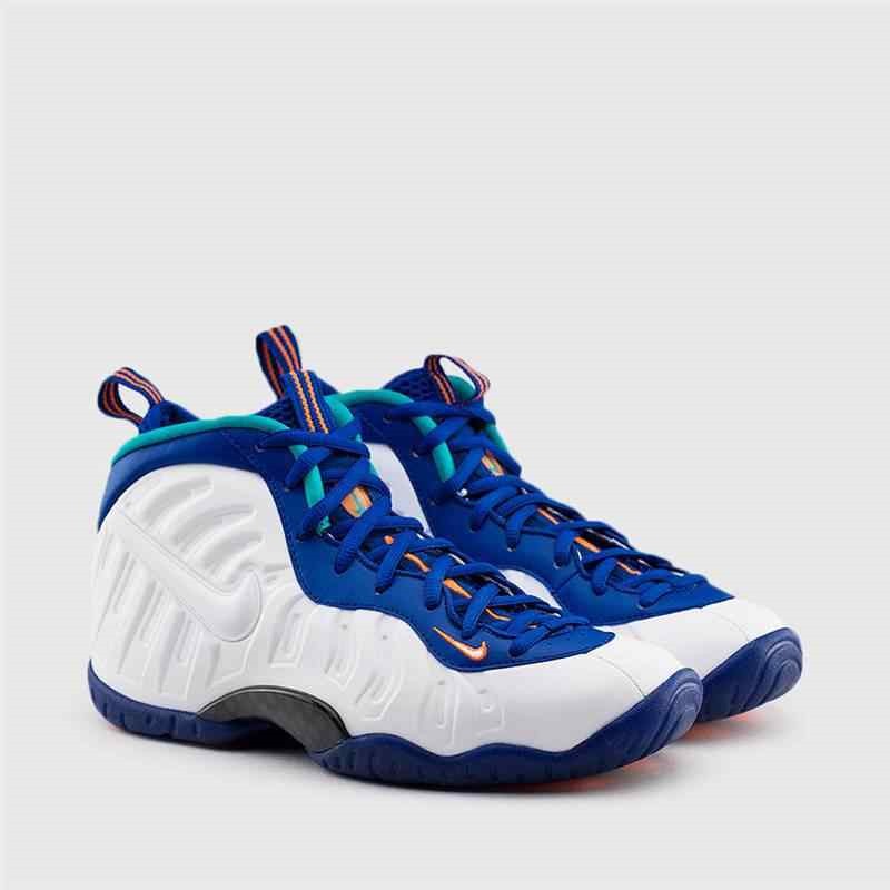 nike耐克新款女鞋 air foamposite one 喷泡gs玫瑰金尼克斯篮球鞋
