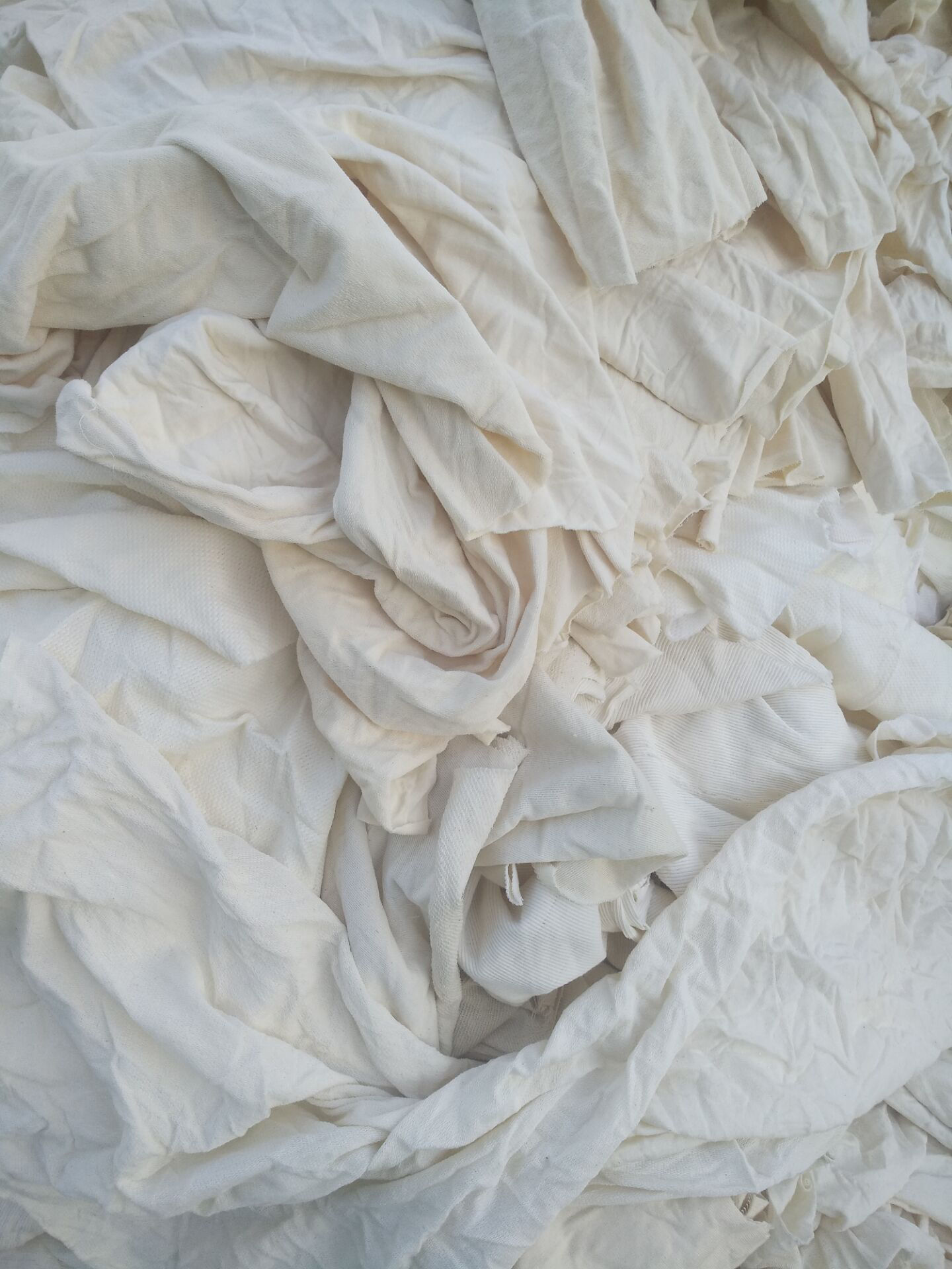 品牌直营 擦机布 全棉白色吸水吸油汗衫布工业抹布白揩布本白抹布