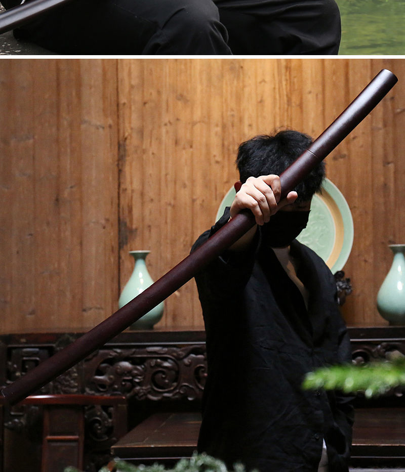 和道一文字木刀 居合道剑道日本武士刃竹制木刀木剑木刀cos动漫表演