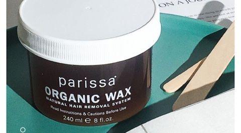 parissa脱毛蜜蜡肤质手毛腿毛腋下毛有机糖蜡120ml蜡6木片芦荟胶60张