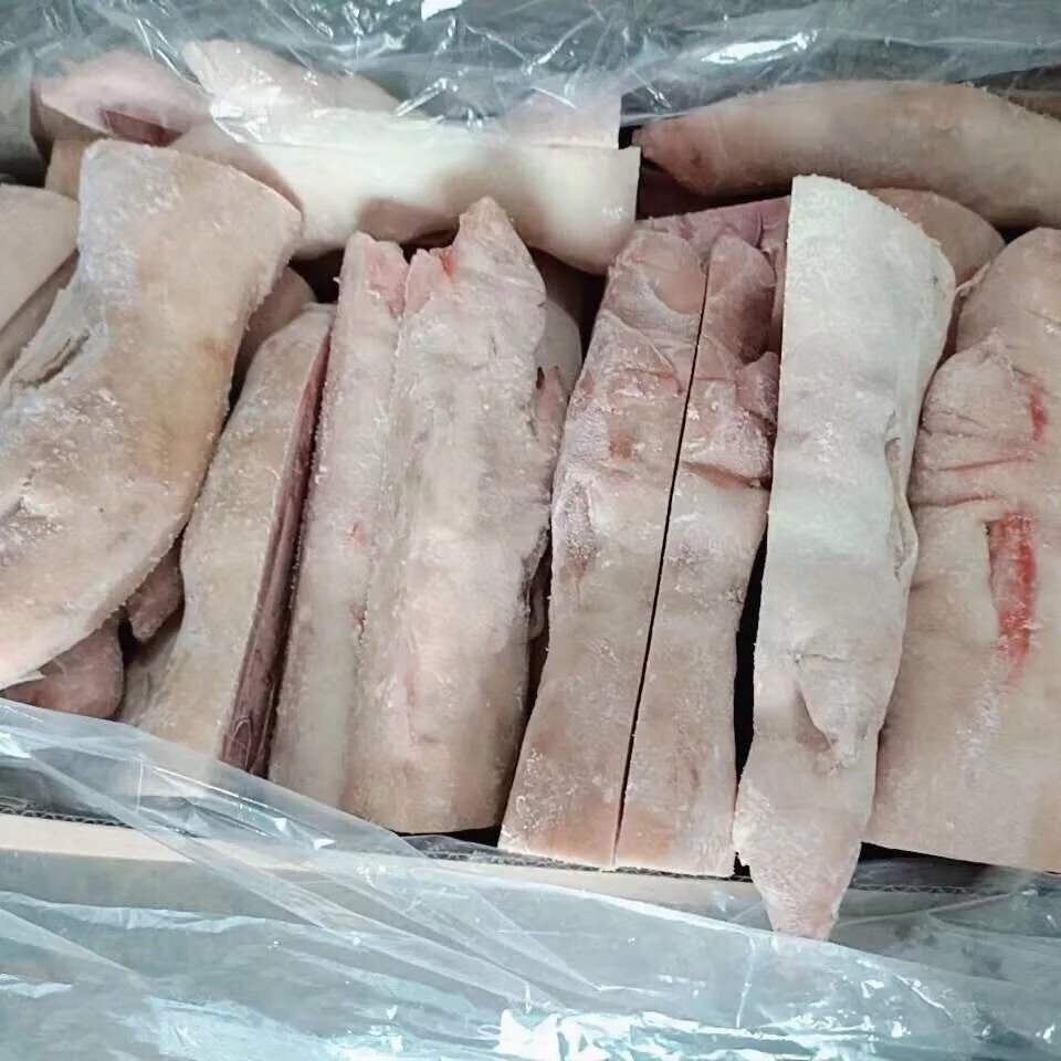 新鲜冷冻半片猪手劈半猪蹄猪脚开片猪手 19斤(34片左右) 江苏 浙江