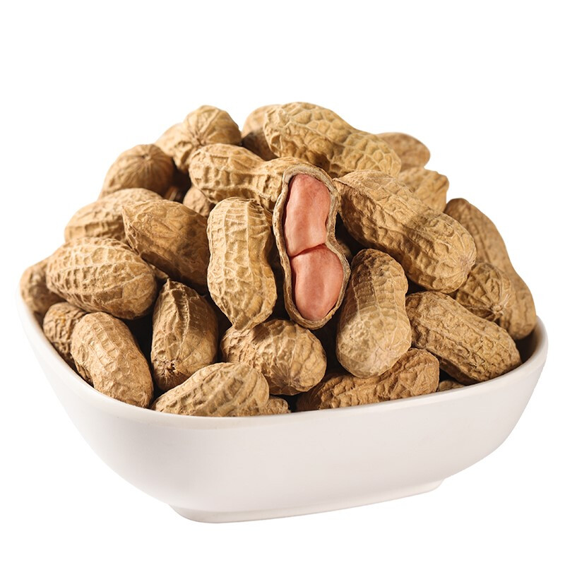 正阳吊炉花生八个人五香蒜香花生米炒货食带壳花生食特产袋装 五香