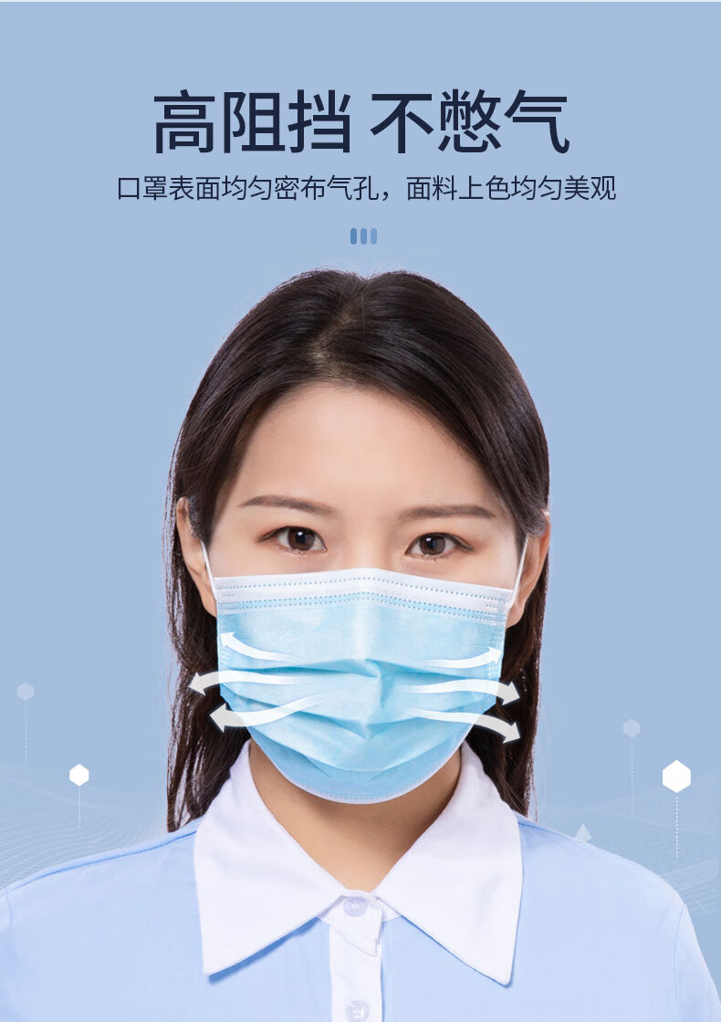 国产是否灭菌级:灭菌级类型:折叠式类别:医用外科口罩口罩佩戴方式:耳