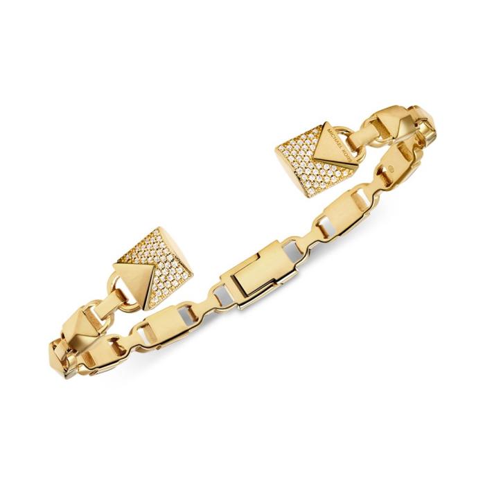 michaelkorsmk半连接手镯手链魅力成熟款生日礼物送女友七夕礼物goldm