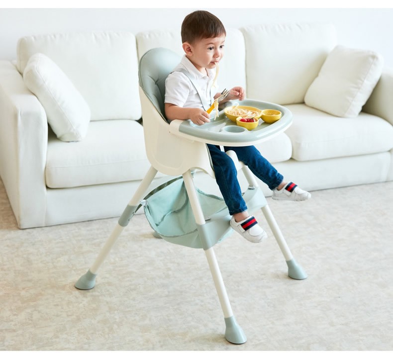 优贝缔宝宝餐椅餐桌婴儿吃饭椅儿童安全便携式家用可调节多功能bb学