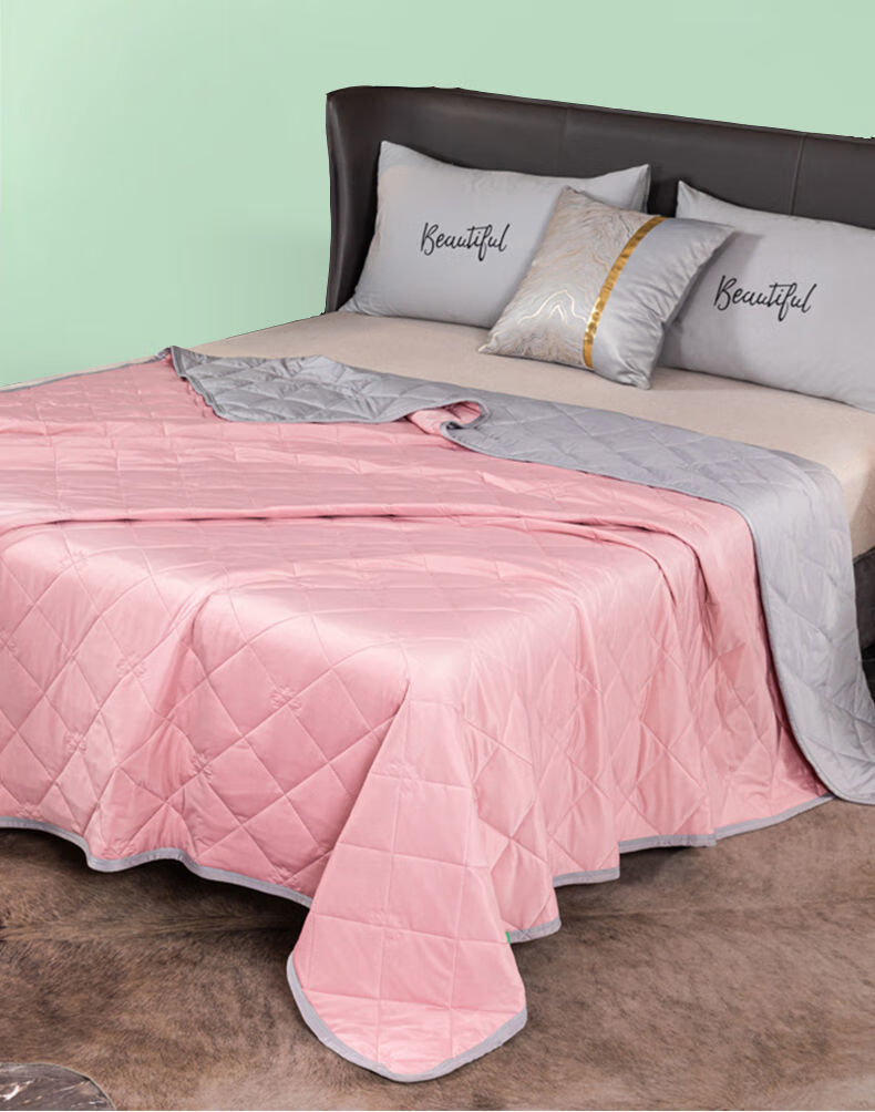 夏天冰丝凉席a类艾草凉感丝驱蚊夏凉被夏被空调被玻尿酸冰丝夏被夏季