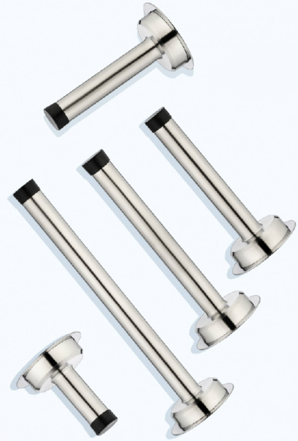 304免打孔加长门顶门碰门挡卫生间玻璃挡门器防撞橡胶门阻门档器 304