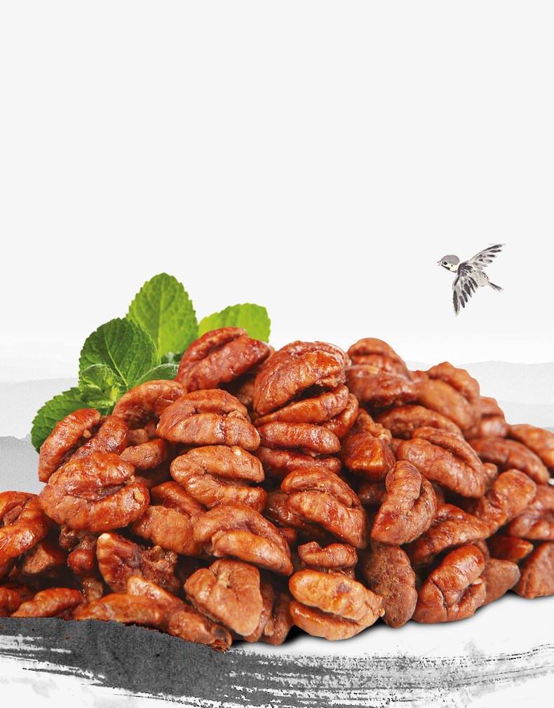 詹氏山核桃仁118g詹氏清淡绿罐装山核桃仁安徽坚果炒货休闲零食