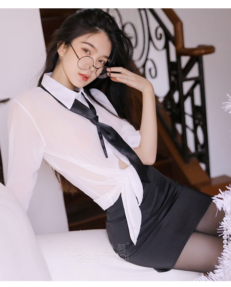 情趣盲盒内衣学生装制服情趣性感情趣o秘书紧身包臀裙