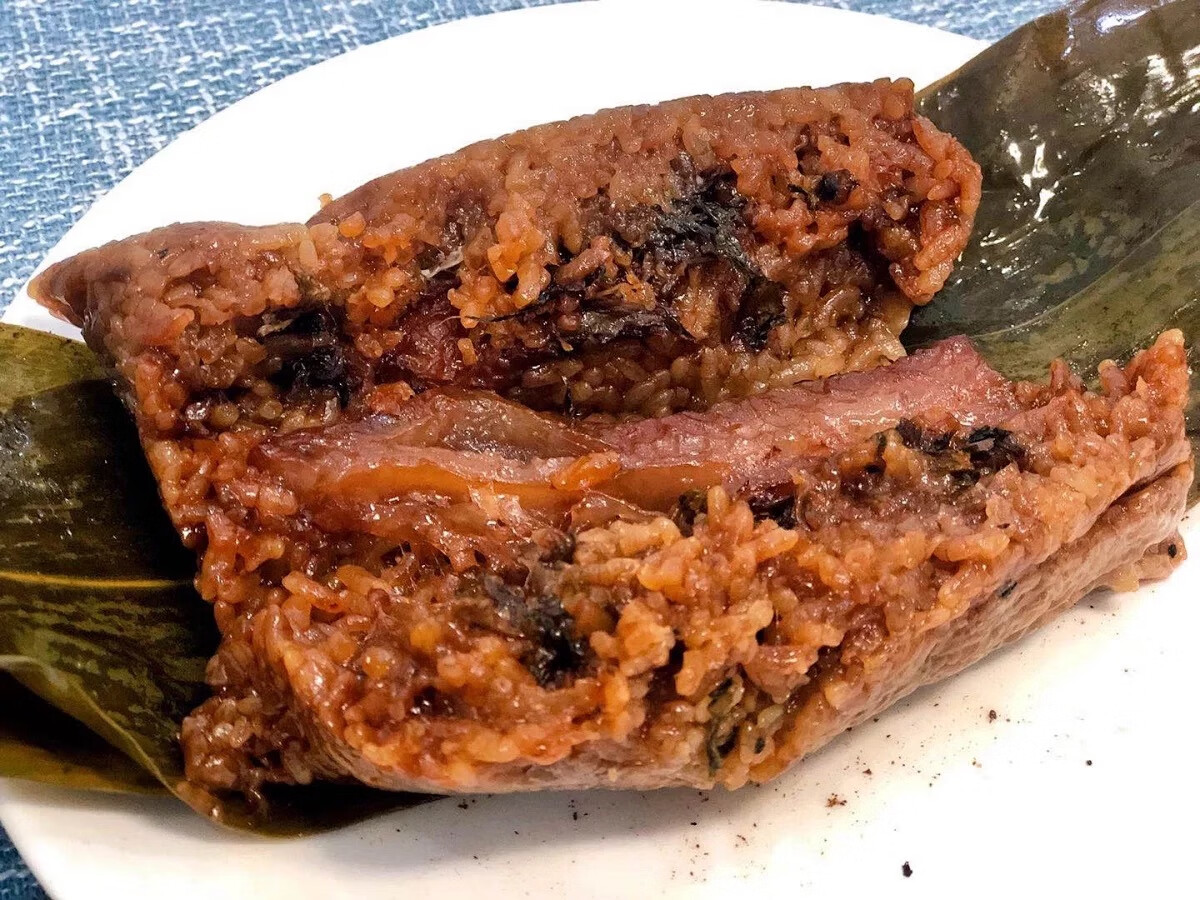 粽子新鲜梅干菜大肉粽手工现做现售懒人早餐速食 梅干菜五花肉粽4只装