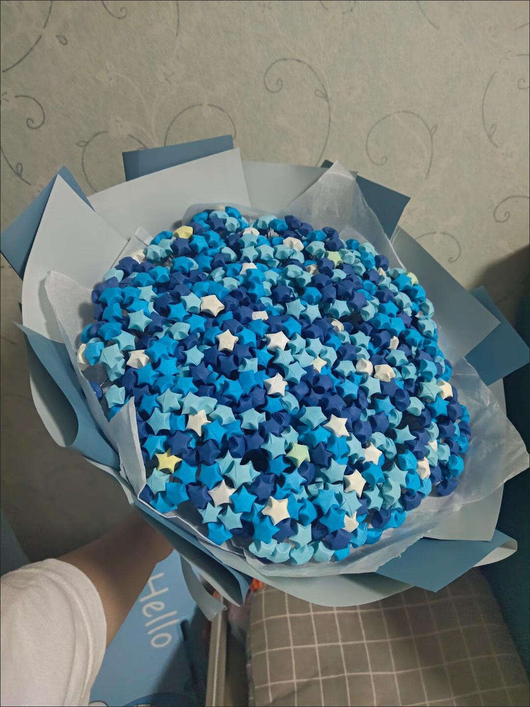 oimgoimg星星花束diy材料包装纸套装折纸礼品物女朋友情人节生日节日