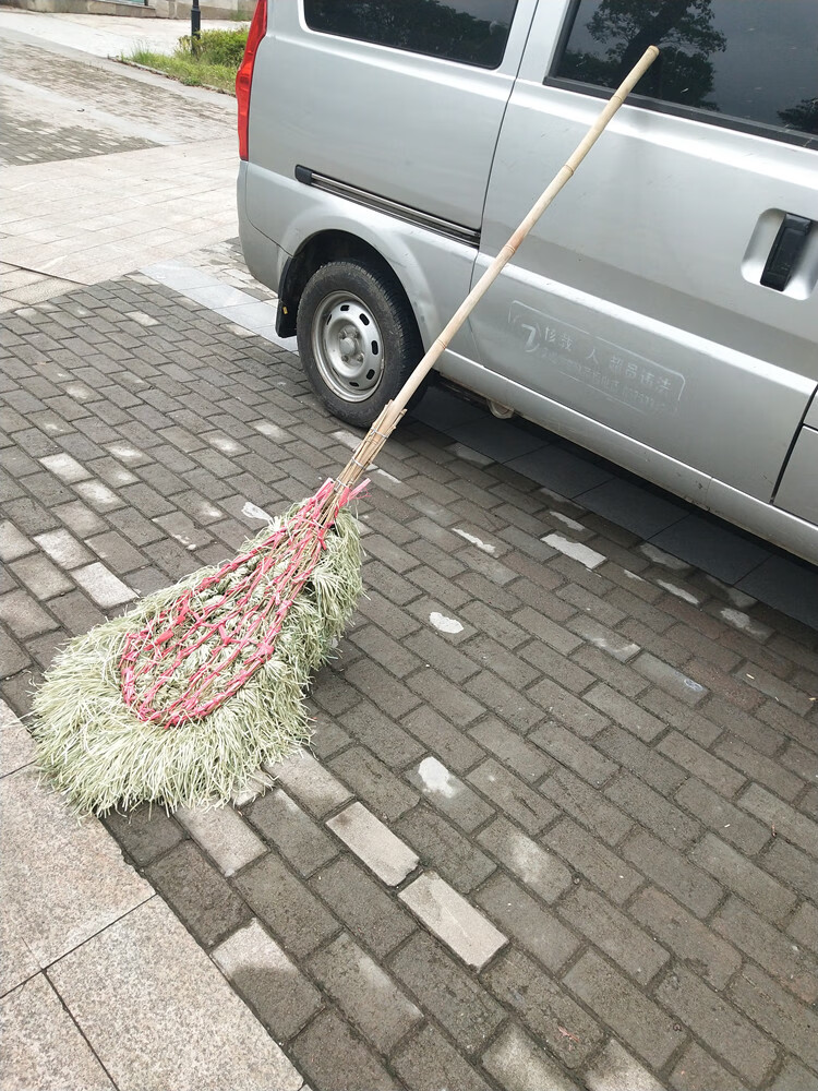 溪沫新清洁软塑料丝环卫竹大扫把马路学校编织袋扫帚公路工厂物业清扫