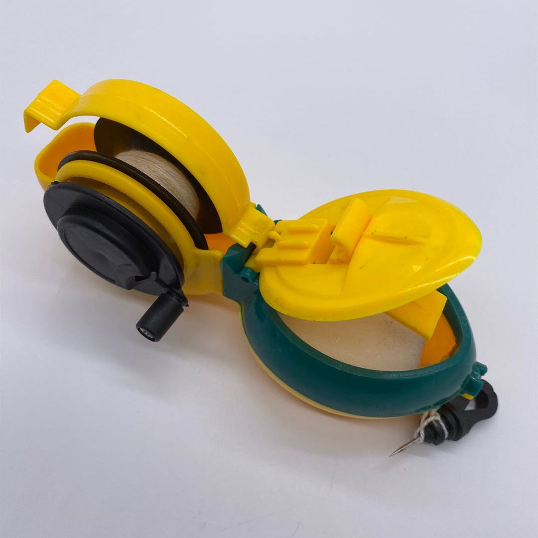 全新料20米手动墨斗自动墨斗线斗粉斗装修用画线器木工划线工具 20米