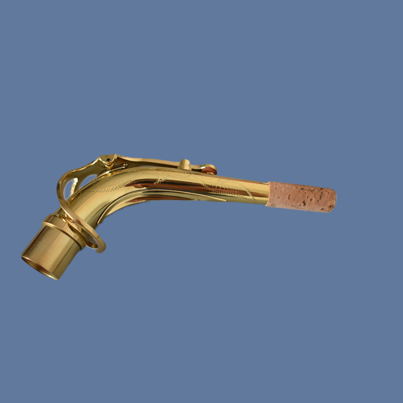 降e中音萨克斯弯脖脖管号嘴嘴子萨克斯二节萨克斯配件降e中音黄铜脖管