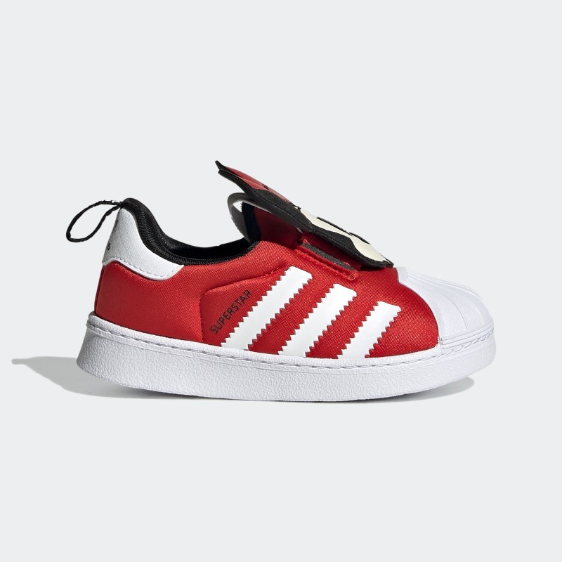 adidas阿迪达斯冬季新款米奇联名加厚青少年三叶草经典贝壳头鞋 q4