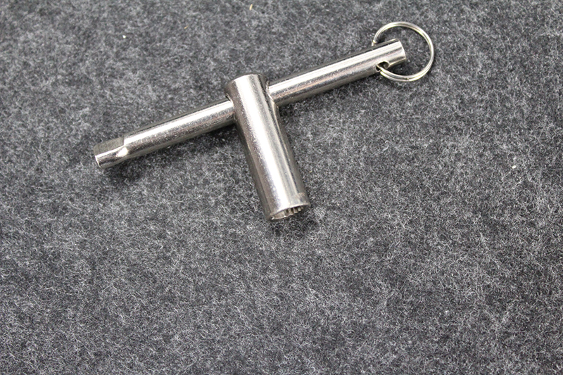 黛惑 表钥匙自来水水表前阀门钥匙通用型物业暖气齿轮锁闭通用开关