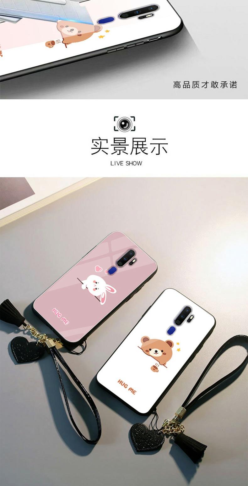 丁科oppoa11x手机壳钢化玻璃全包防摔0pp0a9(2020)保护套可爱opop卡通