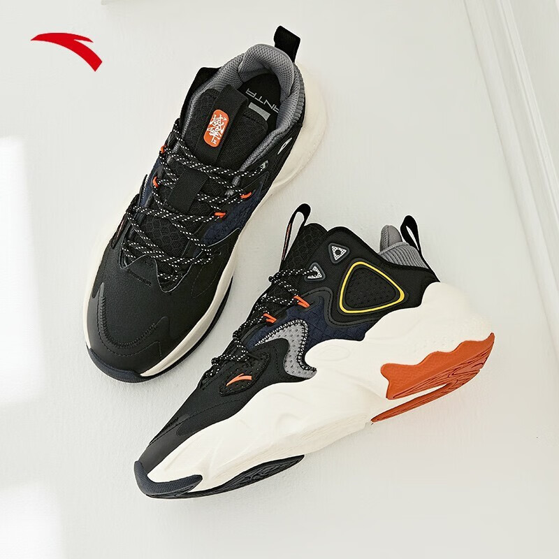 商场同款安踏威锋系列男鞋2022年春季款休闲鞋潮流板鞋运动鞋男老爹鞋