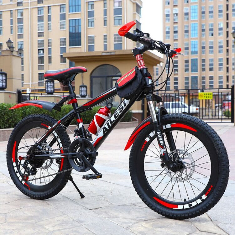 捷安特(giant)公儿童自行车男女孩8-18小学生变速碟刹中大童 21速24寸