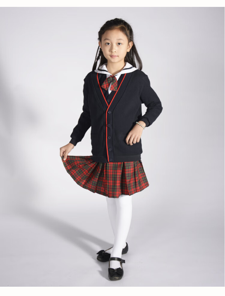 深圳校服小学生秋冬季礼服套装小学生男女学生深圳市统一冬季礼服小男