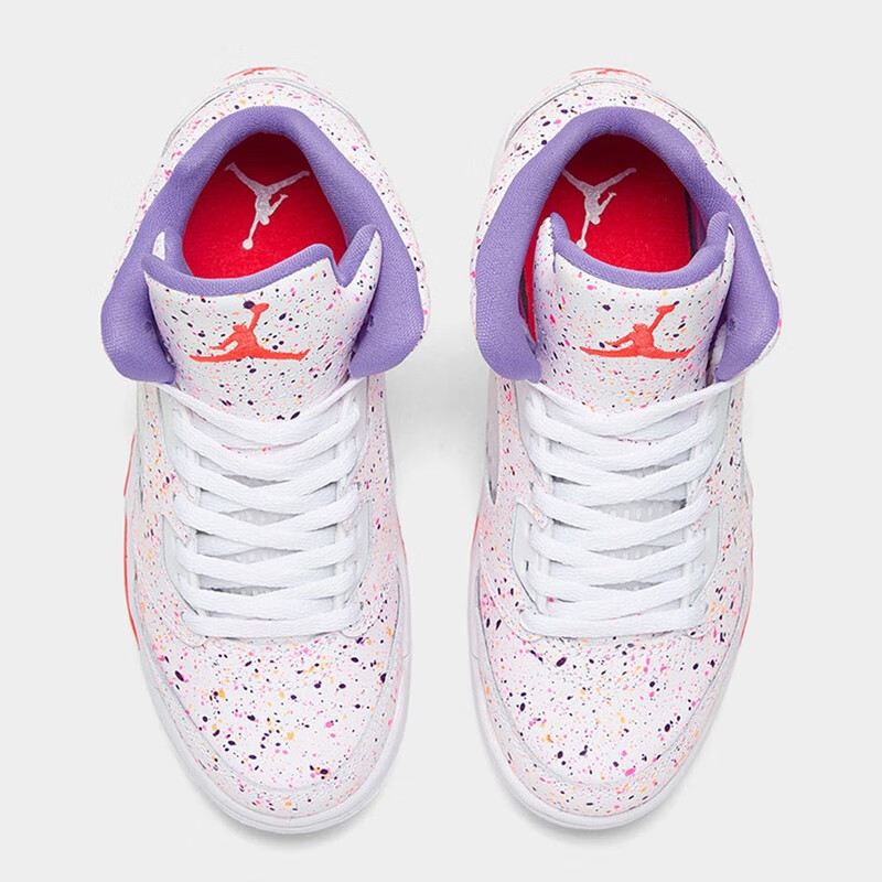 耐克airjordan5女鞋aj5乔5高帮运动篮球鞋440892106440892106情人节