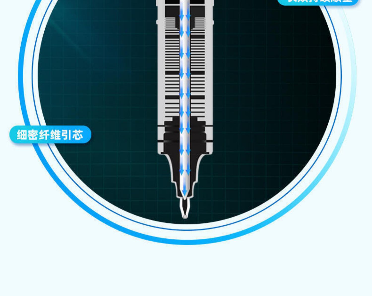 直液式笔结构图片