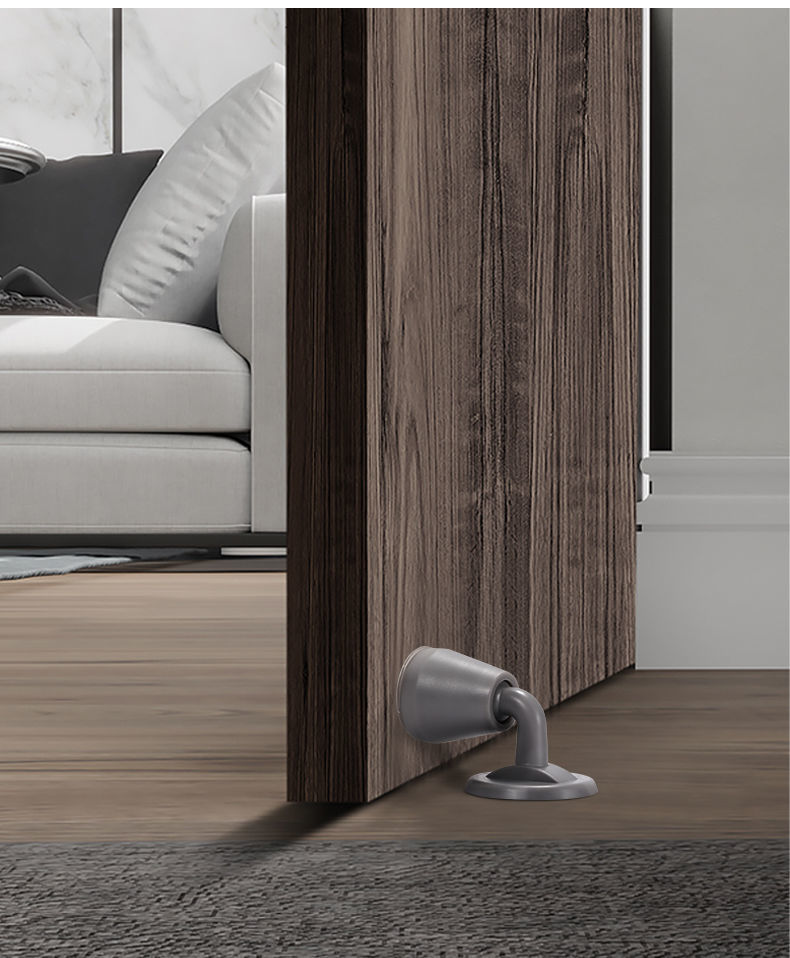 入户门防撞门吸门吸门挡器免打孔硅胶防撞门挡地吸门固定器加长门吸