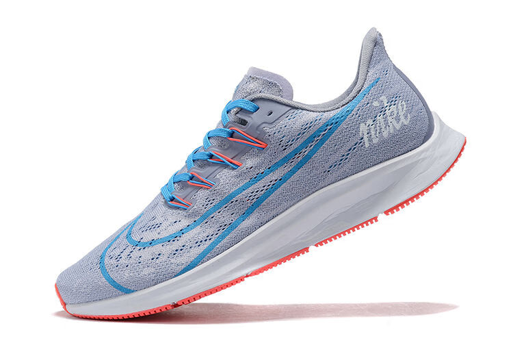 登月zoom pegasus 36代内含全气垫运动跑步鞋 白黑七彩 40