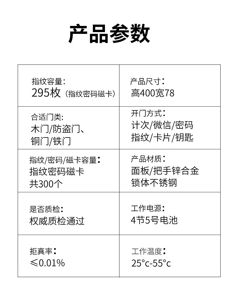 萨莱明v19指纹锁家用防盗门大门入户门锌巴贝特指纹锁