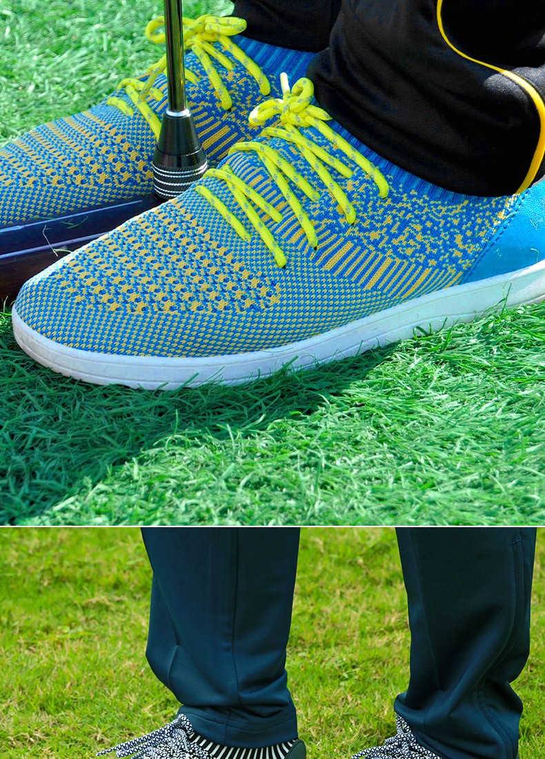 长寿专用门球鞋cs-202踩贴王透气软底 长寿贴脚直边专业门球鞋 【蓝色