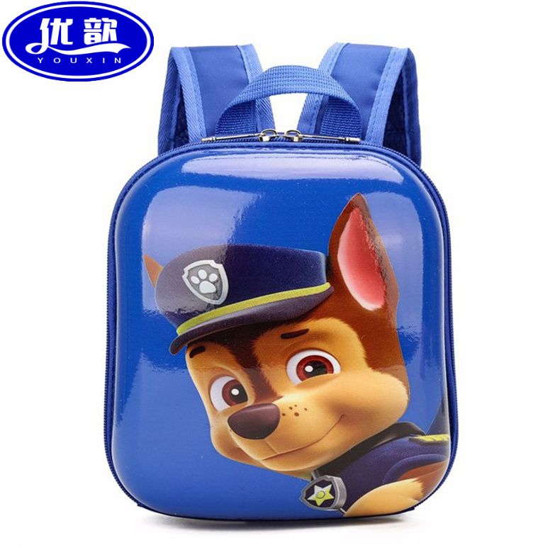 汪汪队书包幼儿园大号小狗包背包护肩防滑男女宝宝小书包黄色