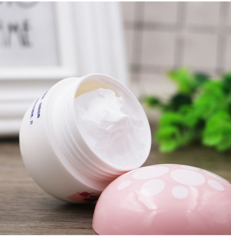 孩儿面牛奶营养霜40g儿童霜滋润霜润肤乳官方面霜宝宝霜嫩肤夏季 粉红