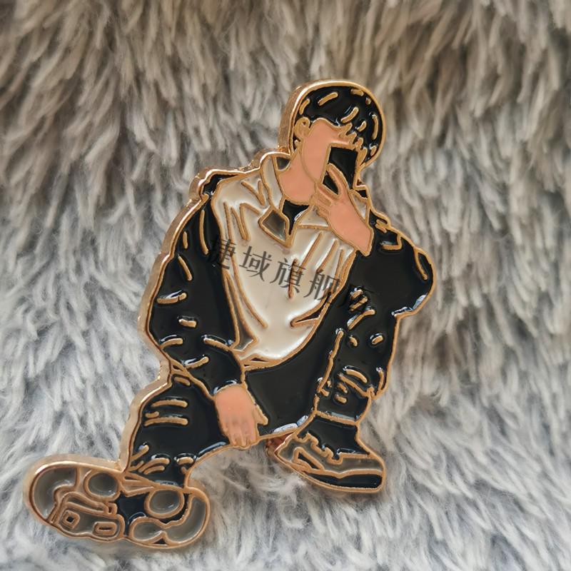 tnt时代少年团胸针刘耀文宋亚轩马嘉祺徽章应援情侣配饰周边 严浩翔