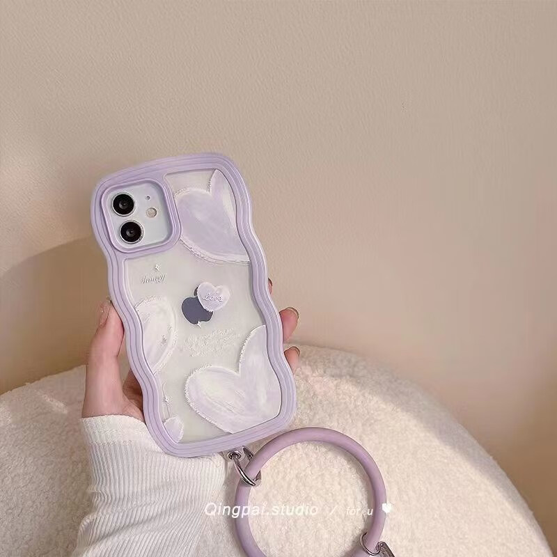 瑞桓柏 大手环适用于oppoa725g手机壳r15标准reno3/4pro波浪5女6男a17