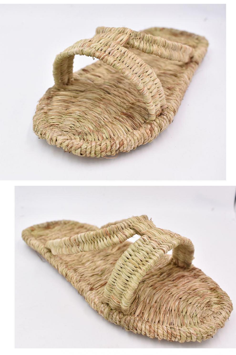 乐洛蒂草鞋男草鞋男款传统红军纯手工编制织青苎麻透气天然潮古朴民族