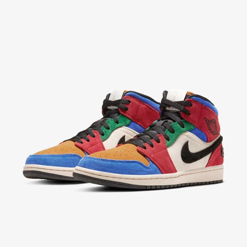 耐克(nike)jordan 1 aj1 乔1男子篮球鞋 555088 黄橙脚趾555088-118