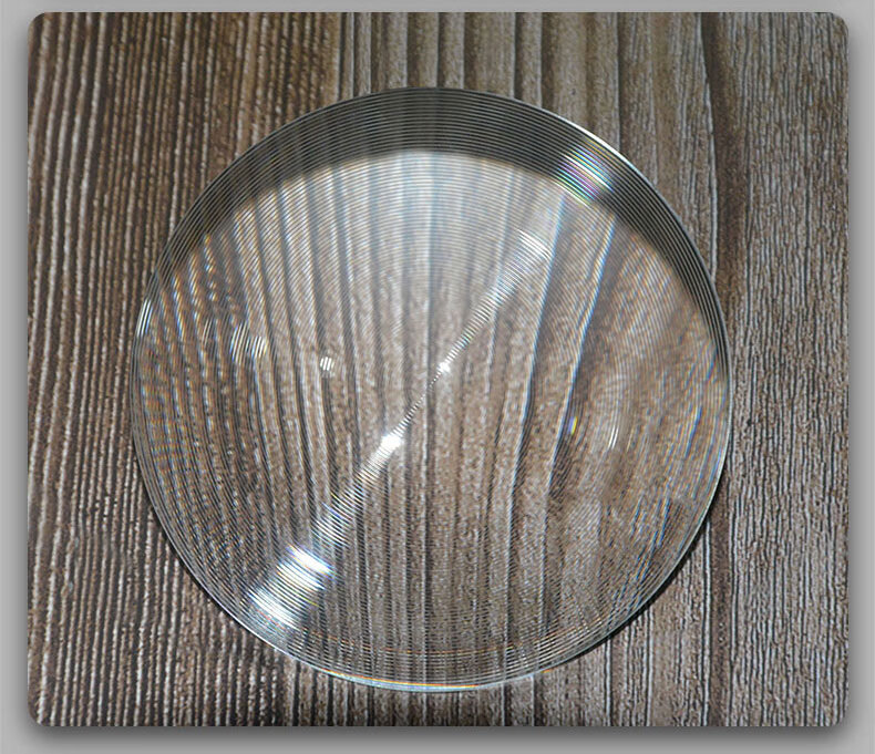 菲尼尔聚光镜直径200毫米太阳能点火器亚克力菲镜led光学放大透镜