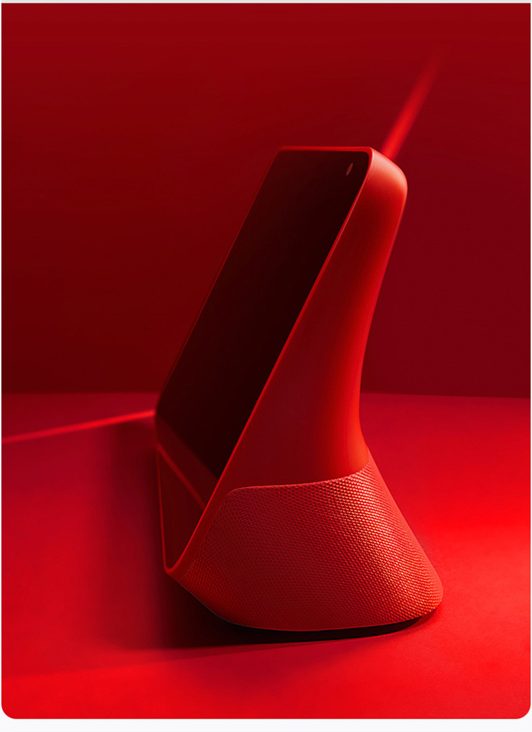 京鱼座智能屏i8 pro带屏可视音箱 8英寸高清大屏带电池 wifi/蓝牙音响